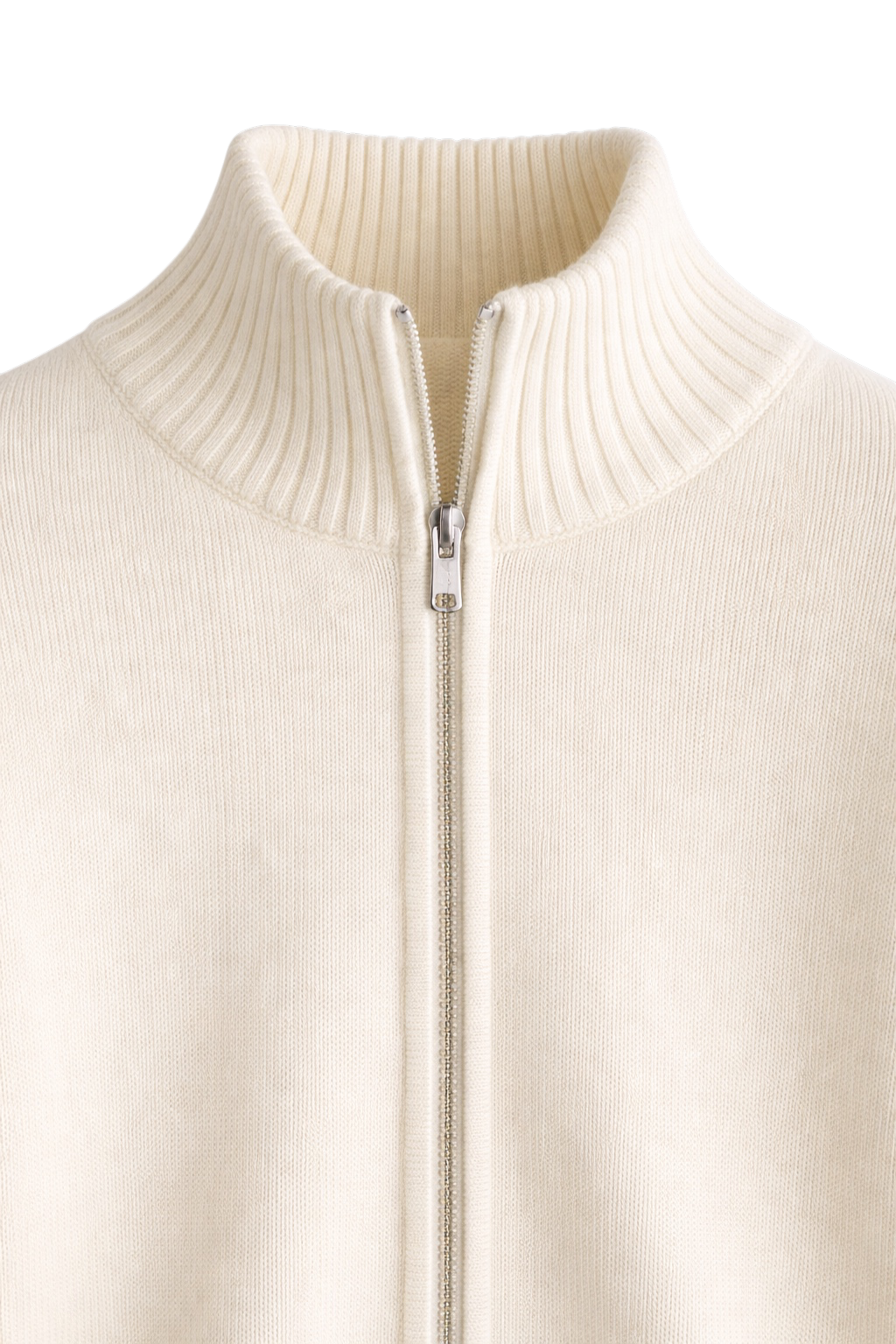 Bram - Heren Gebreid Vest met Ritssluiting en Casual Smart Uitstraling