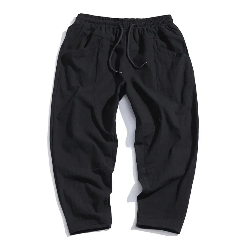 Broek Heren - Casual Relaxed Fit met Taps Toelopende Pijp | Comfortabel
