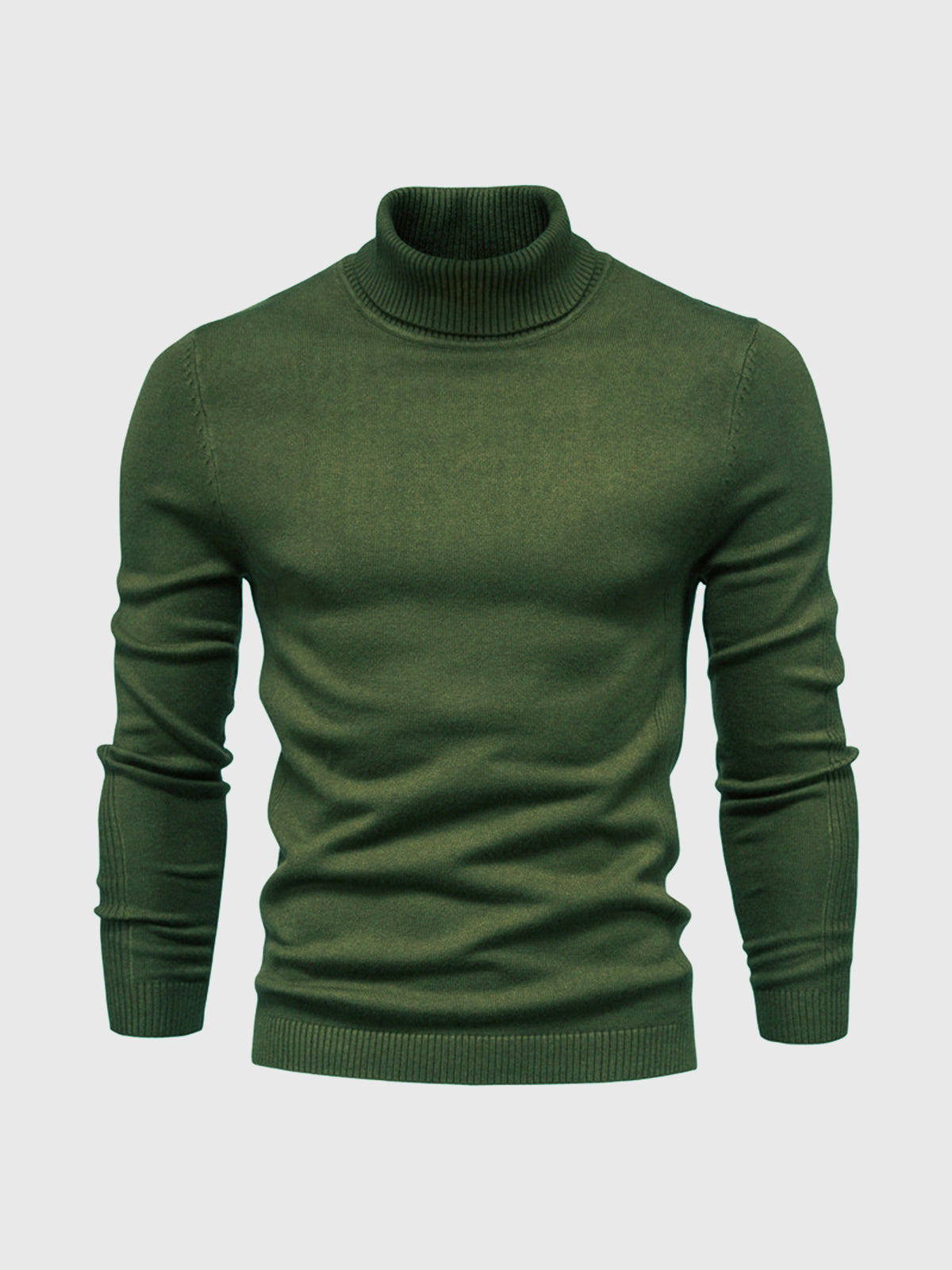 Truien Heren - Slim fit met Hoge kraag en Klassieke Mouwen | Rekbaar