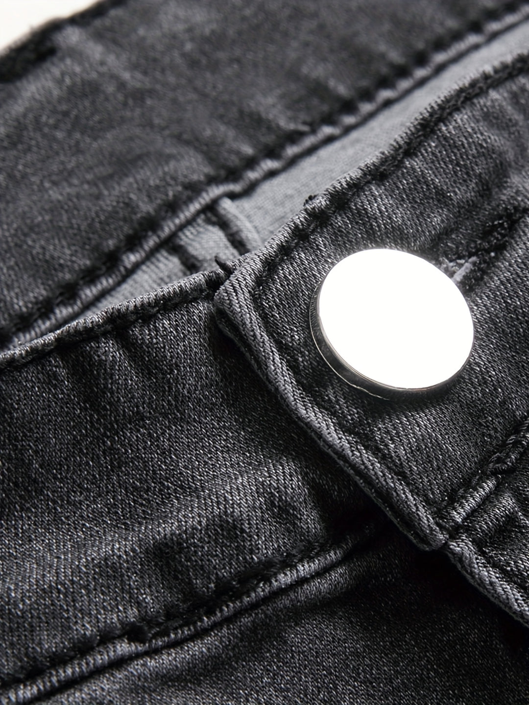 Jeans Heren - Skinny Fit met Zijzakken en Kniepanelen | Urban