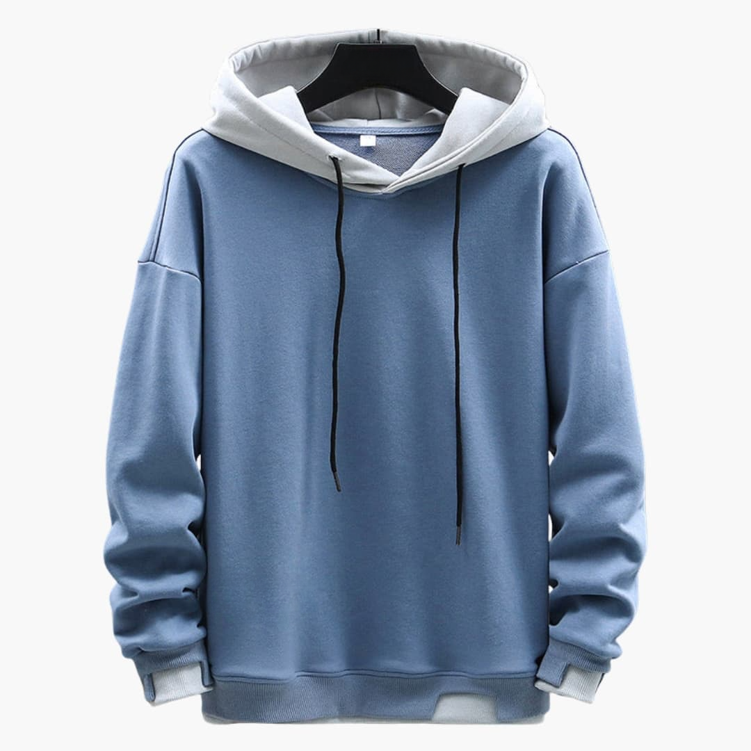 Hoodie Heren - Losse Pasvorm en Contrasterende Details | Oversized