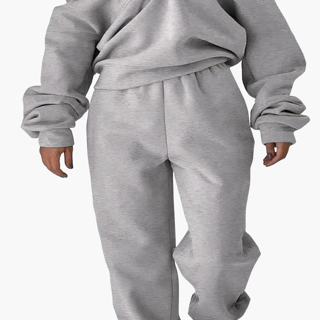 Trainingspak Dames - Cropped Half-Zip met Joggingbroek | Casual
