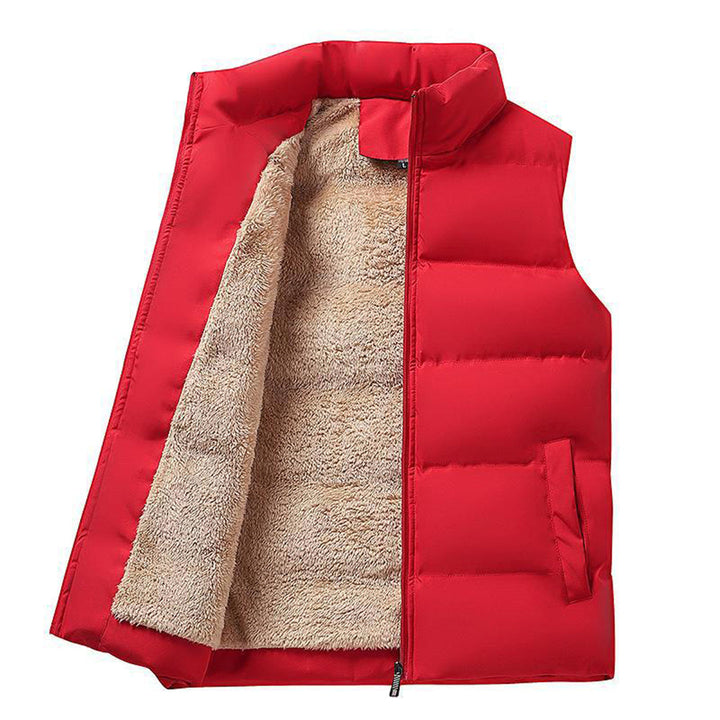 Luuk - Heren Bodywarmer met Warme Fleecevoering en Opstaande Kraag