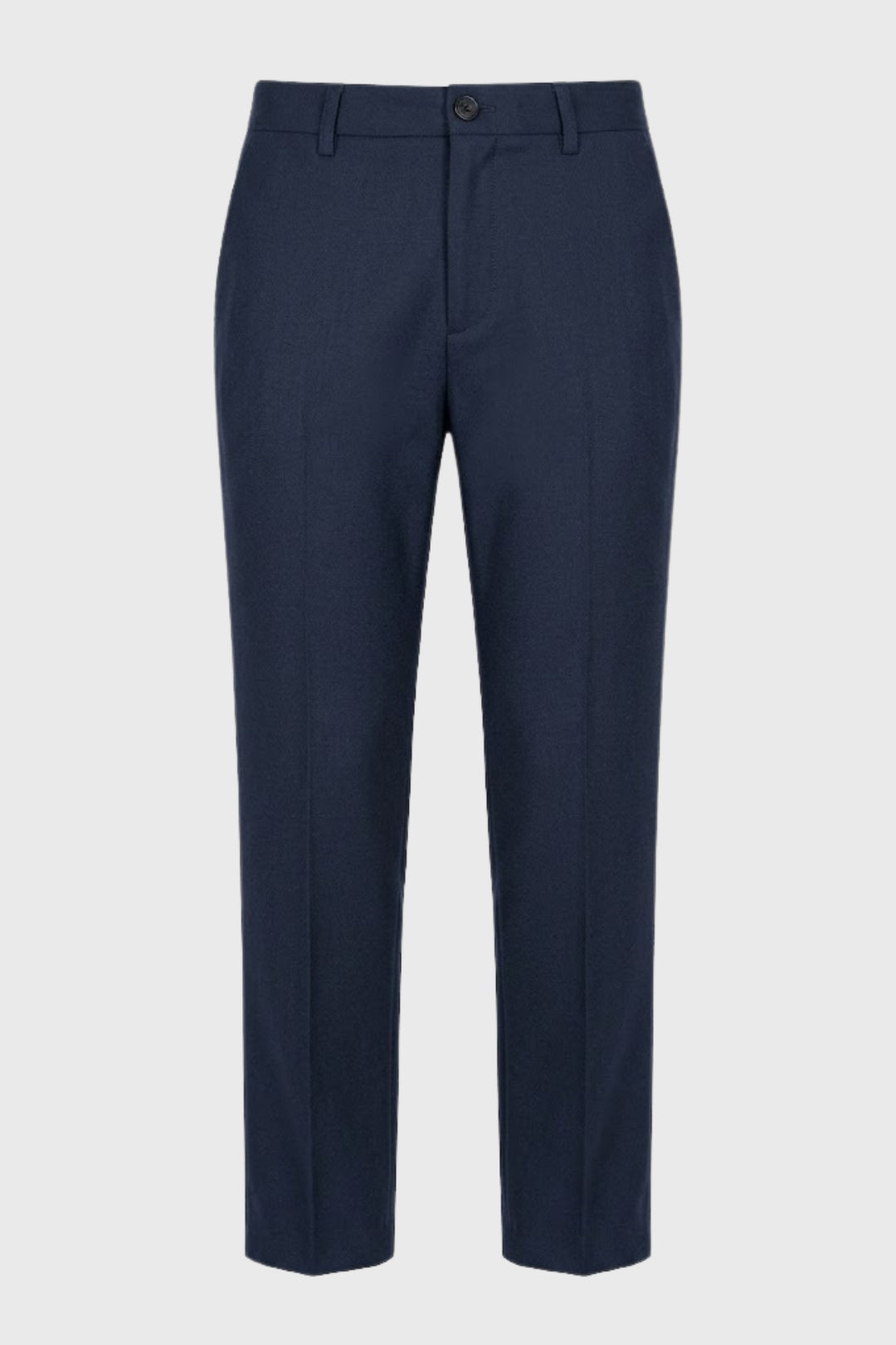 Pantalon Heren - Rechte Wijde Pijp met Knoopsluiting | Regular Fit