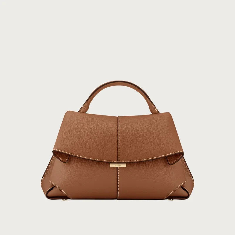 Tas Dames - Parelmoer Ei Clutch met Parelketting | Gala