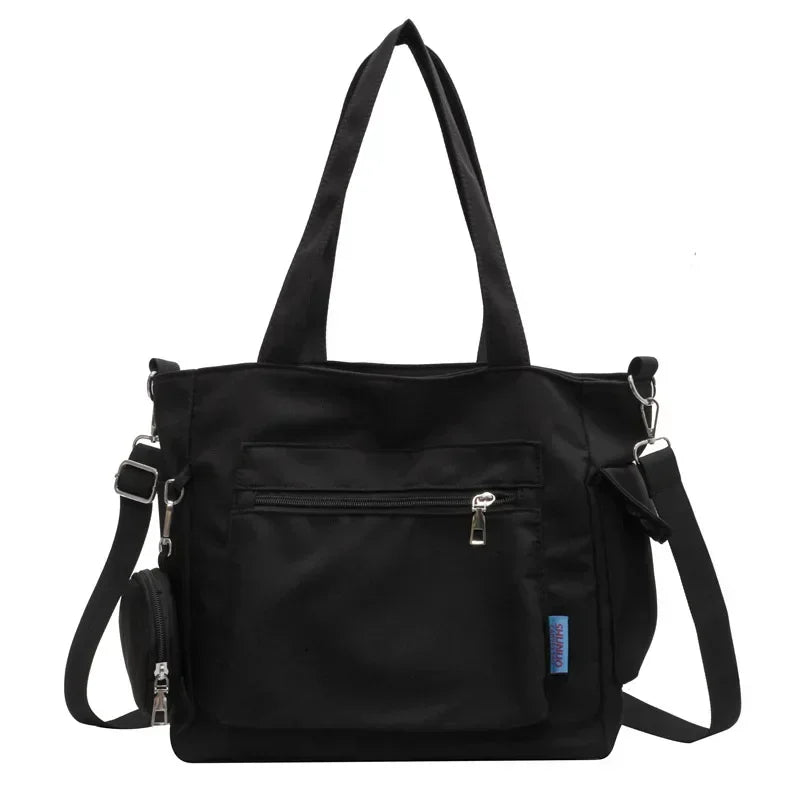 Tas Dames - Grote Shopper met Meerdere Vakken en Mini Tasje | Casual