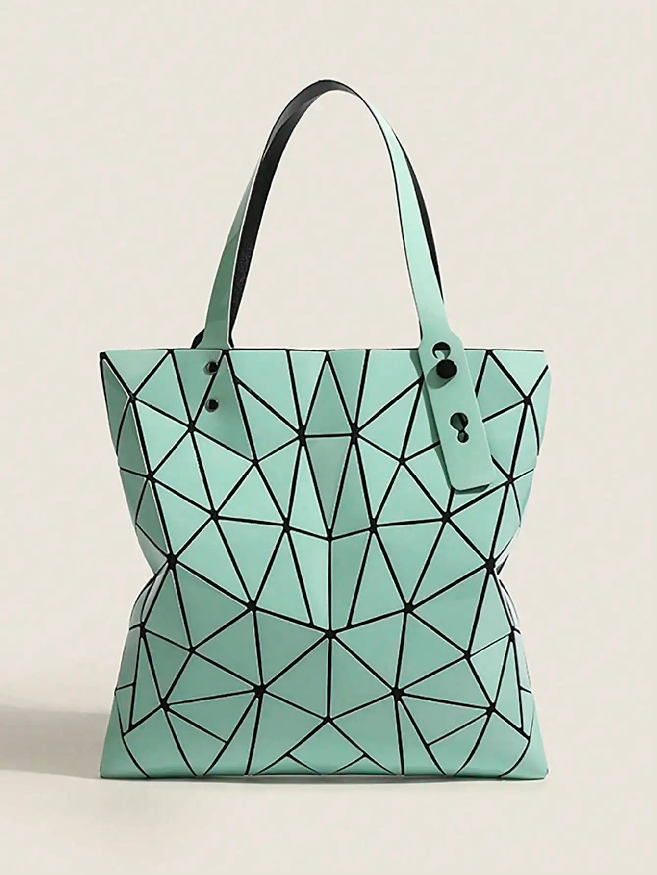 Shopper Dames - Grote Tote Bag met Geometrisch Patroon | Chique
