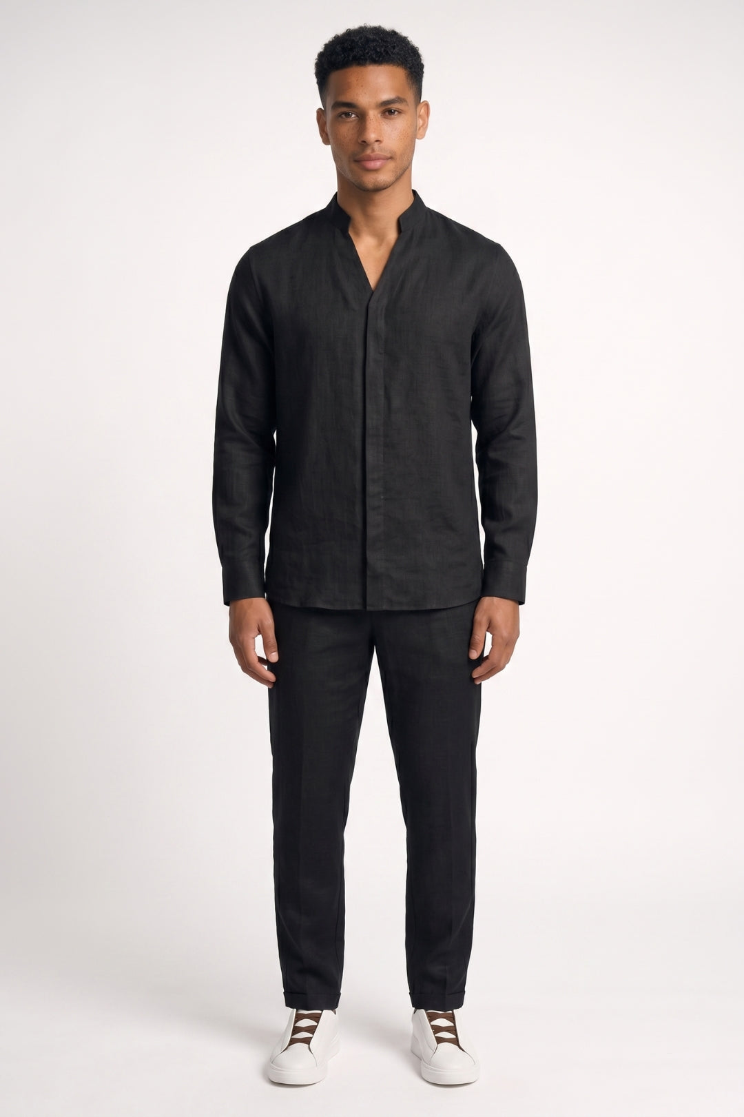 Zomerset Heren - Lange Mouw Overhemd met Pantalon | Casual Chic