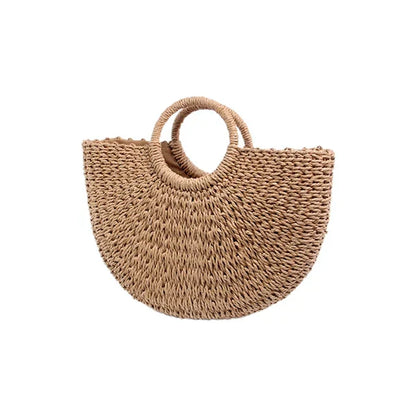 Tas Dames - Strandtas met Ronde Hengsels en Open Silhouet | Zomer