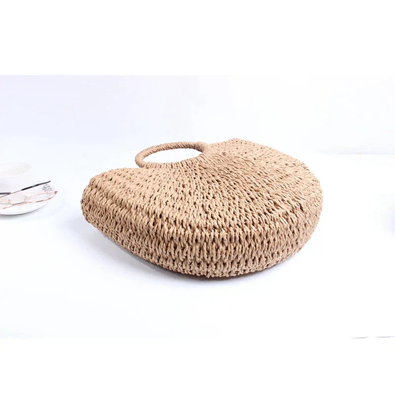 Tas Dames - Strandtas met Ronde Hengsels en Open Silhouet | Zomer