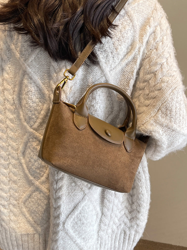 Tas Dames - Mini Model met Voorvakje en Verstelbare Schouderriem | Casual