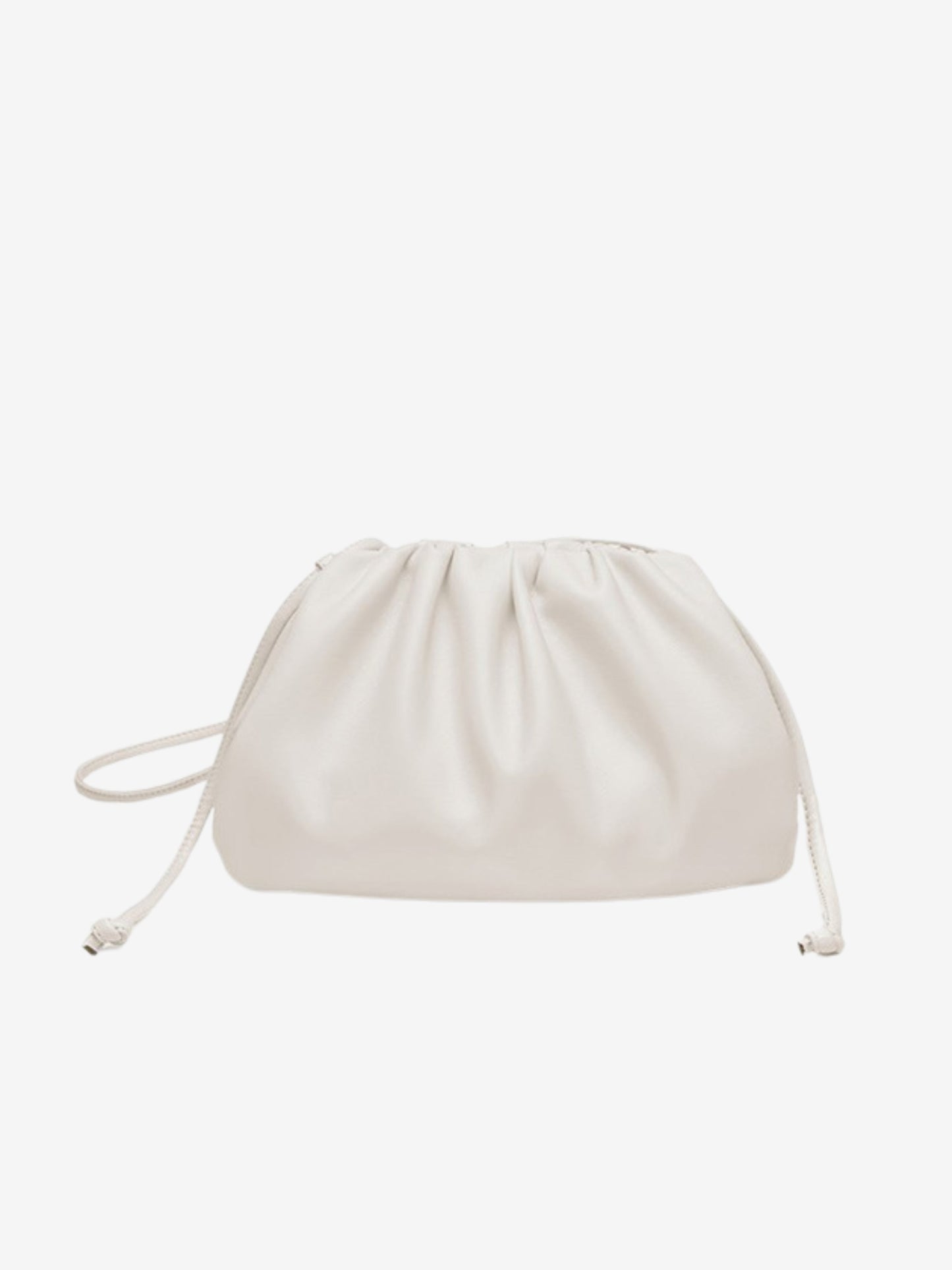 Tas Dames - Zachte Pouch met Gerimpeld Design en Schouderriem | Casual