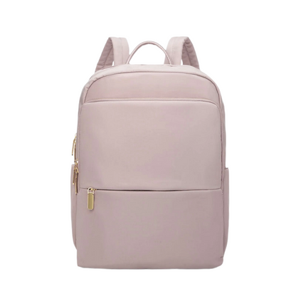 Rugzak Dames - Lichtgewicht Stijl met Dubbele Rits en Gouden Hardware | Casual