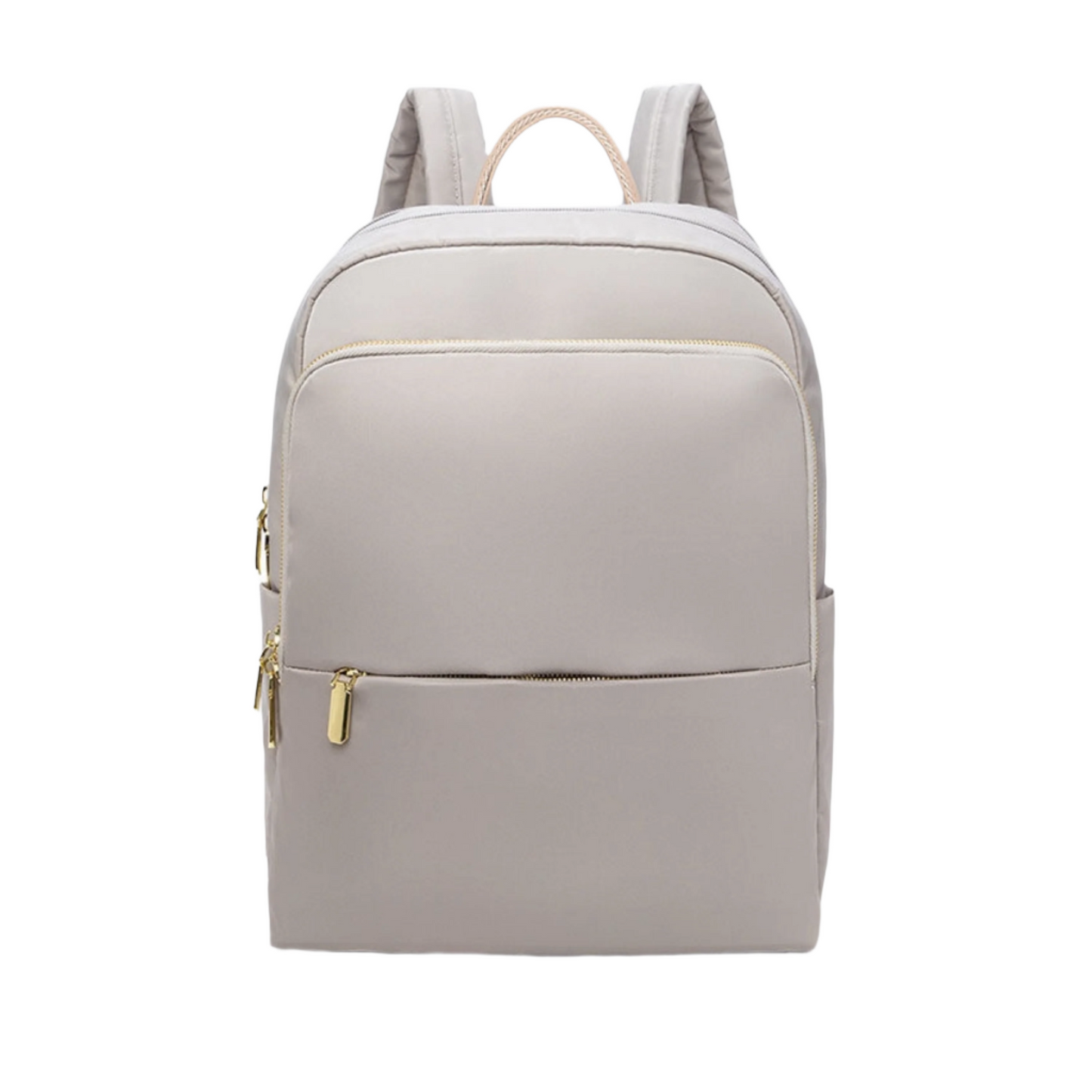 Rugzak Dames - Lichtgewicht Stijl met Dubbele Rits en Gouden Hardware | Casual