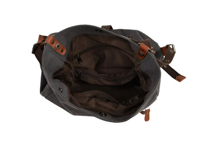 Tas Dames - Ruime 2-in-1 Schoudertas en Rugzak met Voorvak | Casual