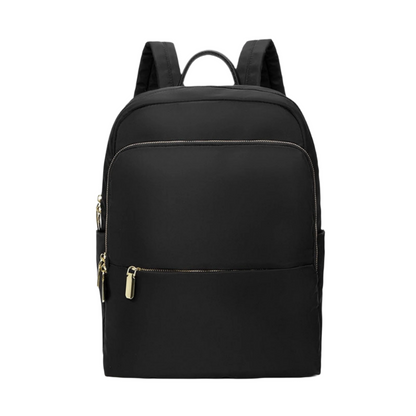 Rugzak Dames - Lichtgewicht Stijl met Dubbele Rits en Gouden Hardware | Casual