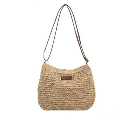 Tas Dames - Gevlochten Hobo met Verstelbare Crossbodyband | Zomer