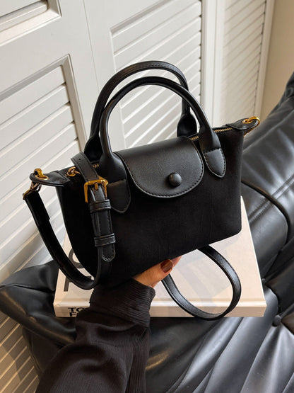 Tas Dames - Mini Model met Voorvakje en Verstelbare Schouderriem | Casual