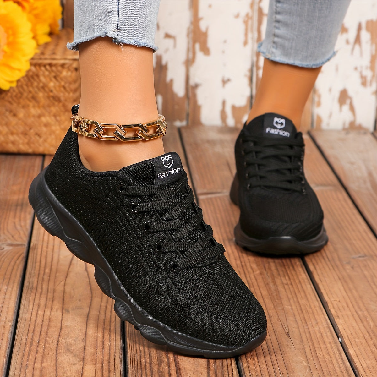 Sneakers Dames - Lichte Hardloopsneaker met Veters | Zomer