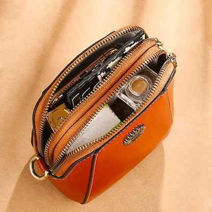 Tas Dames - Compacte Crossbody met Zon Detail en Verstelbare Band | Casual
