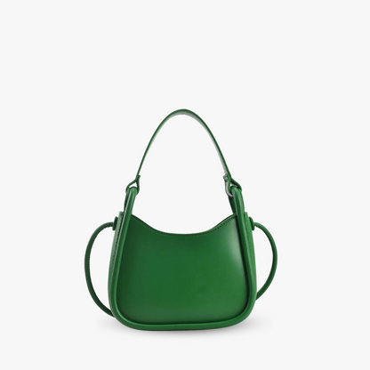 Tas Dames - Klein Halvemaanvormig Model met Knoopdetail | Casual