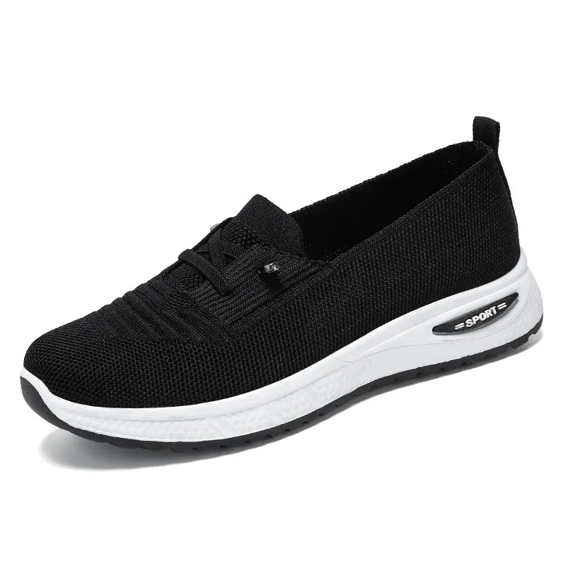 Sneakers Dames - Lichte Instapper met Luchtige Zool | Casual