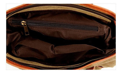 Tas Dames - Ruime Tote met Voorvak en Contrast Handgrepen | Casual