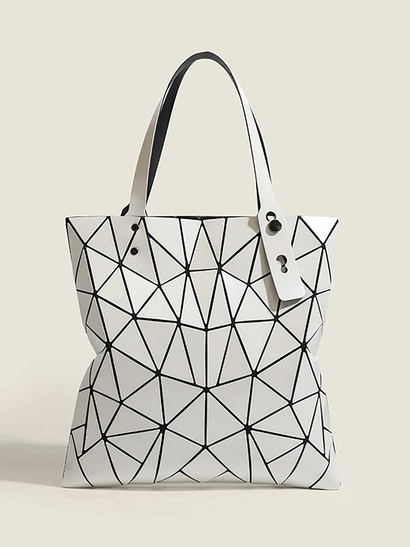 Shopper Dames - Grote Tote Bag met Geometrisch Patroon | Chique