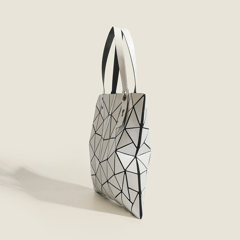 Shopper Dames - Grote Tote Bag met Geometrisch Patroon | Chique