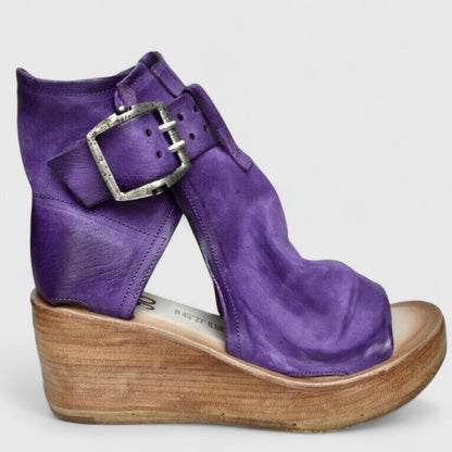 Anouk - Boho Laarzen Dames met Gespdetail en Ondersteunende Zool