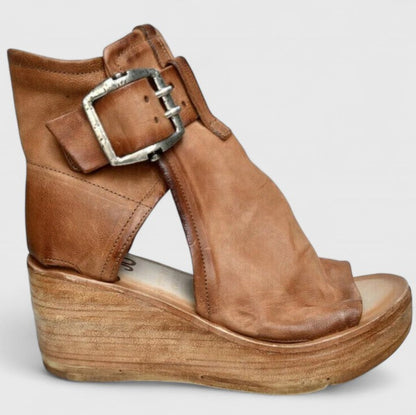 Anouk - Boho Laarzen Dames met Gespdetail en Ondersteunende Zool