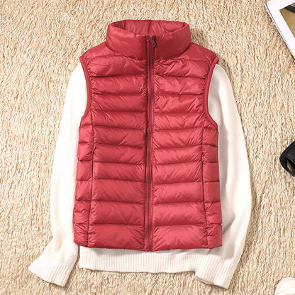 Anouk - Dames Bodywarmer Lichtgewicht voor de Herfst met Opstaande Kraag