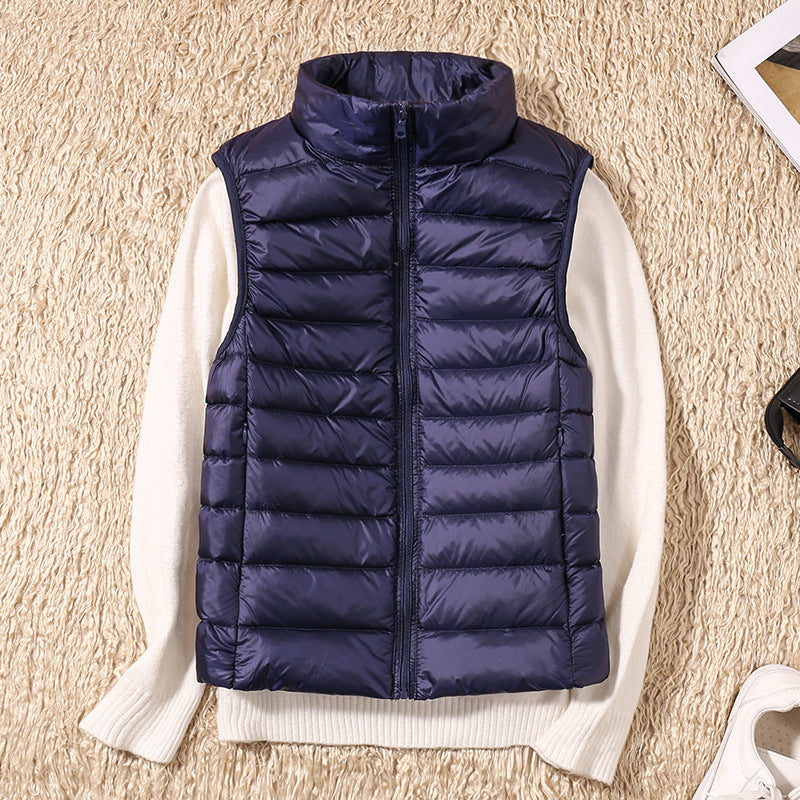 Anouk - Dames Bodywarmer Lichtgewicht voor de Herfst met Opstaande Kraag