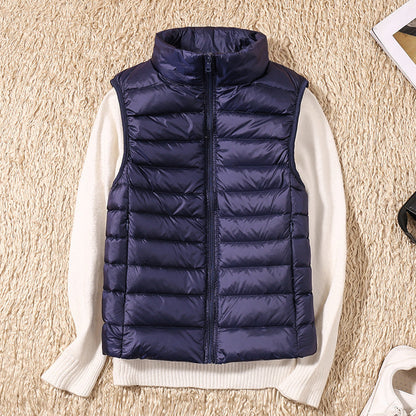 Anouk - Dames Bodywarmer Lichtgewicht voor de Herfst met Opstaande Kraag