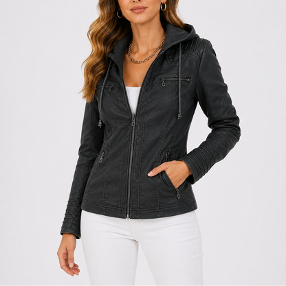 Anouk - Dames Jas Herfst met Capuchon en Ritssluiting