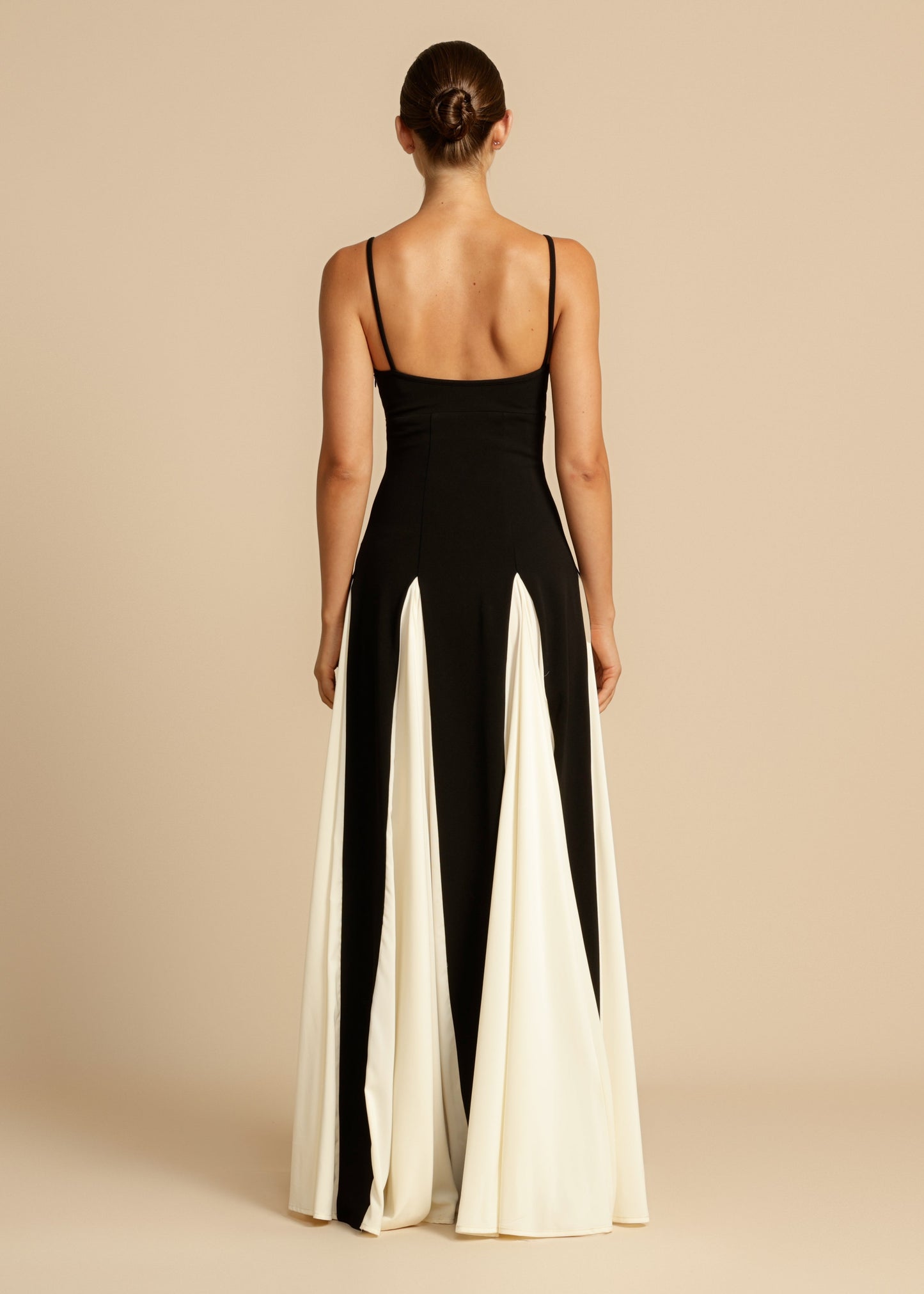 Anouk - Elegante Bruiloft Gastenjurk Dames met Spaghettibandjes en Maxi Rok