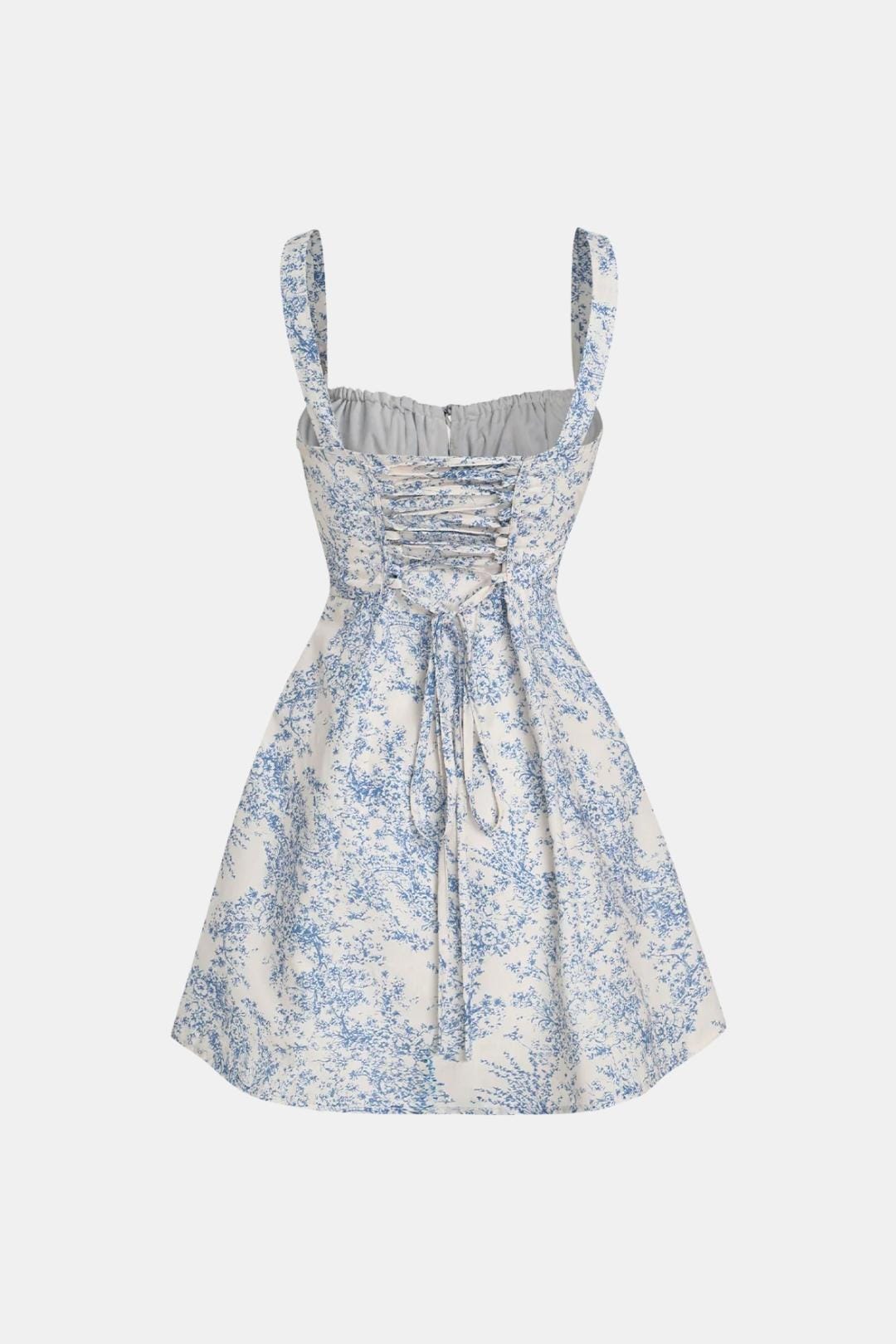 Anouk - Luchtige Zomerjurk Dames met Bloemenprint en Strikdetail