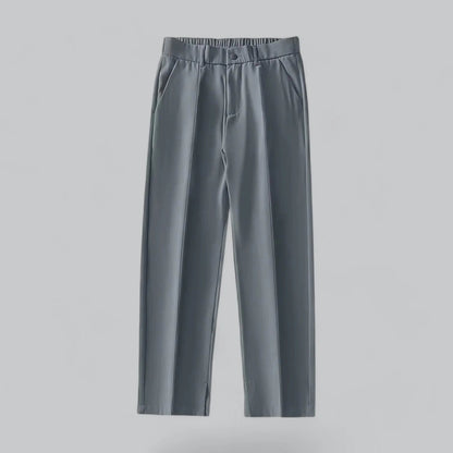 Bas - Heren Pantalon Casual Smart met Rechte Pijp en Nette Uitstraling