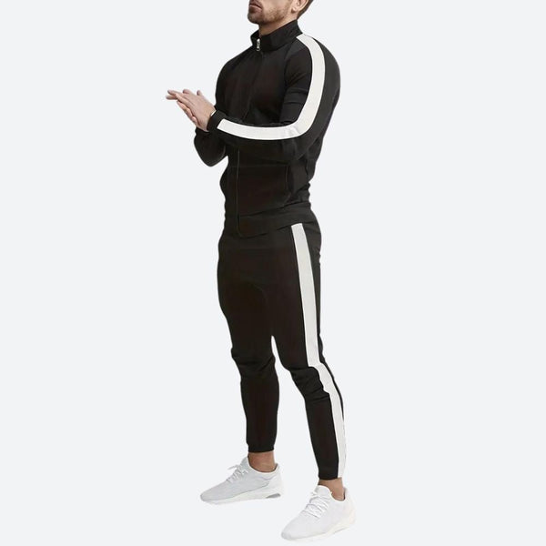 Bas - Heren Trainingspak Sportief Comfort met Ritsvest en Joggingbroek