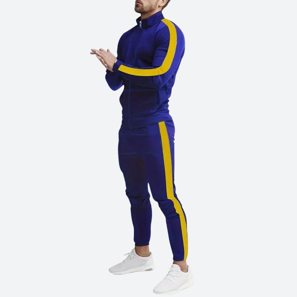 Bas - Heren Trainingspak Sportief Comfort met Ritsvest en Joggingbroek