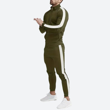 Bas - Heren Trainingspak Sportief Comfort met Ritsvest en Joggingbroek