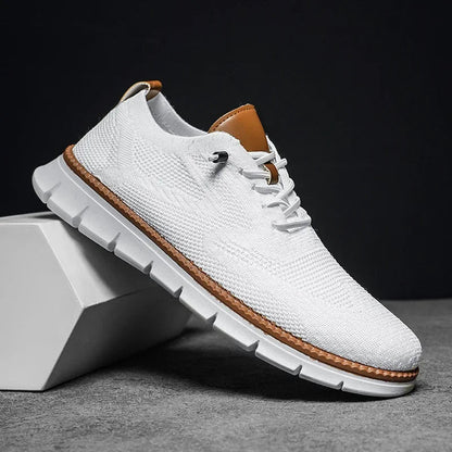 Bas - Trendy Comfortabele Sneakers Heren met Ademende Bovenkant en Flexibele Zool