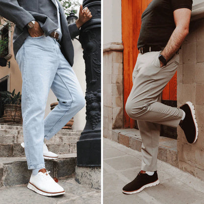Bas - Trendy Comfortabele Sneakers Heren met Ademende Bovenkant en Flexibele Zool