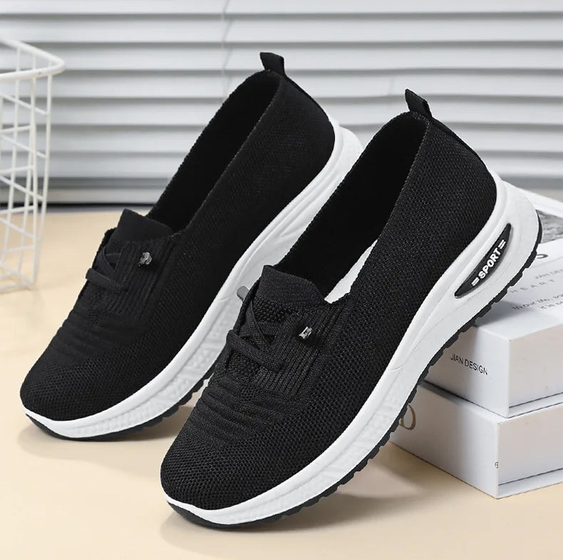 Sneakers Dames - Lichte Instapper met Luchtige Zool | Casual