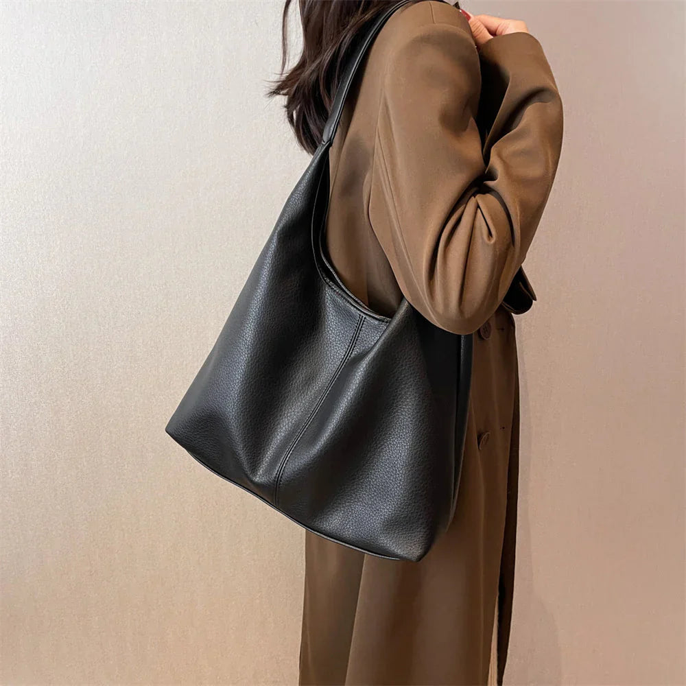 Tas Dames - Ruim Hobo Model met Enkele Schouderriem | Casual