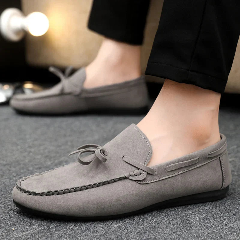 Bram - Casual Comfortabele Loafers Heren met Strikdetail en Flexibele Zool
