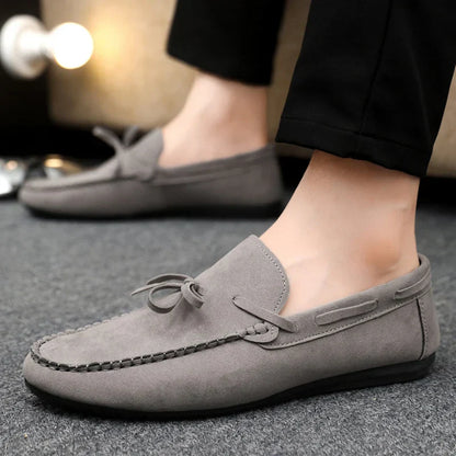 Bram - Casual Comfortabele Loafers Heren met Strikdetail en Flexibele Zool