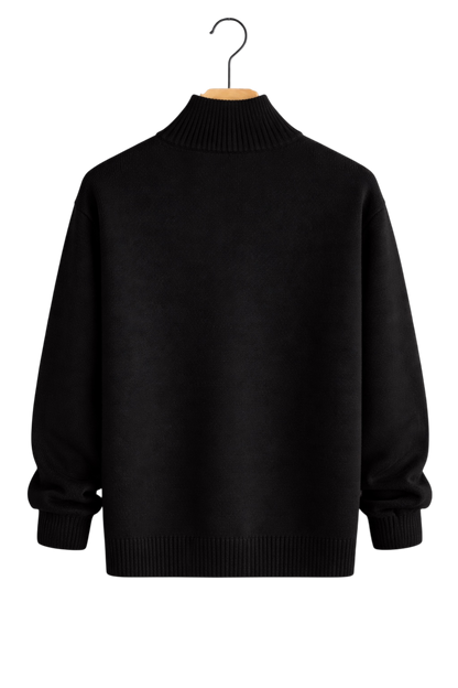 Bram - Heren Gebreid Vest met Ritssluiting en Casual Smart Uitstraling