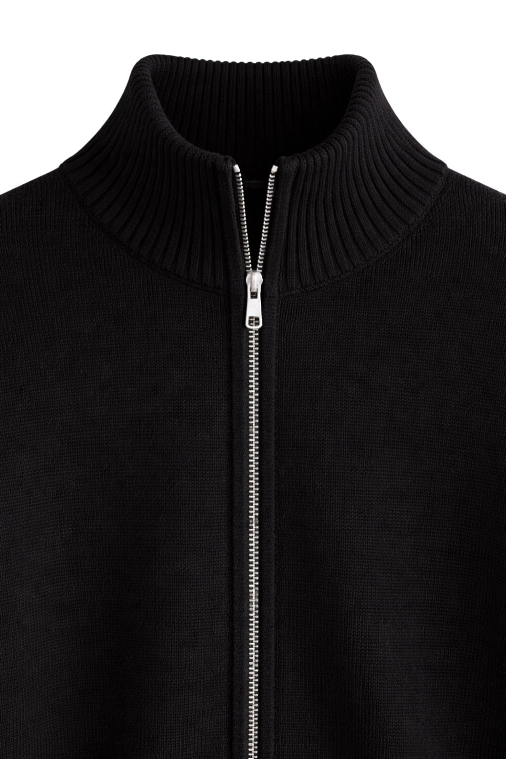 Bram - Heren Gebreid Vest met Ritssluiting en Casual Smart Uitstraling