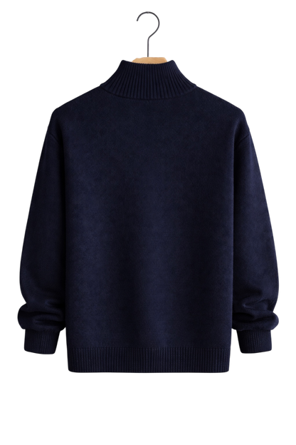 Bram - Heren Gebreid Vest met Ritssluiting en Casual Smart Uitstraling